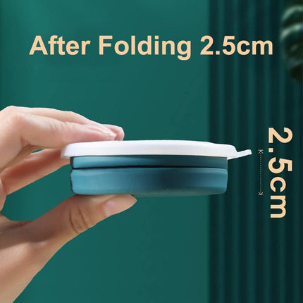 Silicone Folding Travel Mug Portable Retractable Collapsible Mug Outdoor Camping