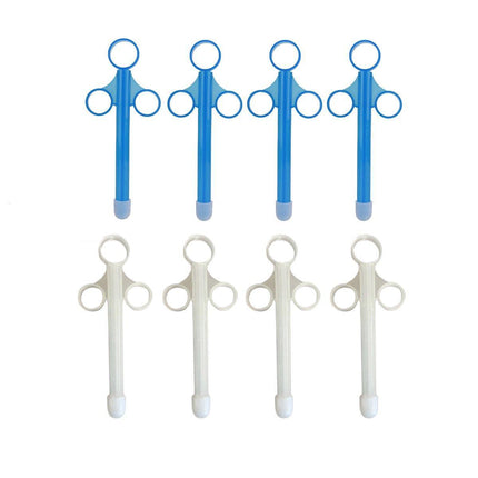 8PCS Portable Personal Hygiene Cleaner Lubricant Applicator Syringes Reusable