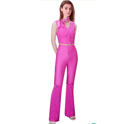 Real-life Movie Barbie Cos Clothing Ken Sportswear Popular Movie And TV Cosplay Halloween Playing Clothing