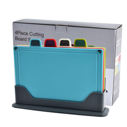 4pcs Multi Purpose Chopping Boards Durable Cutting Boards for Household Kitchen
