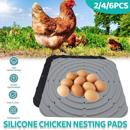 Washable Silicone Nesting Box Bedding Reusable Under Bedding for Chicken Coop
