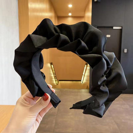 Casual Women Soft Hairband Wide Side Headband Hair Hoop Fashion Accessories - Aimall