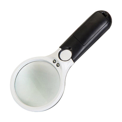 45X Magnifying Glass Magnifier Handheld Loupe Reading Optical Clarity With Light