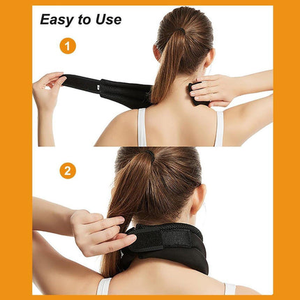 Neck Brace Support Anti Bow Forward Cervical Neck Straightener Pain Relief Sleeve
