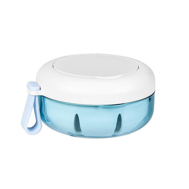 Denture Case Retainer Soaking Box Dental Braces Storage Organizer Travel Holder