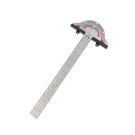 Woodworking Edge Ruler Protractor Angle Measuring Tool Carpenter