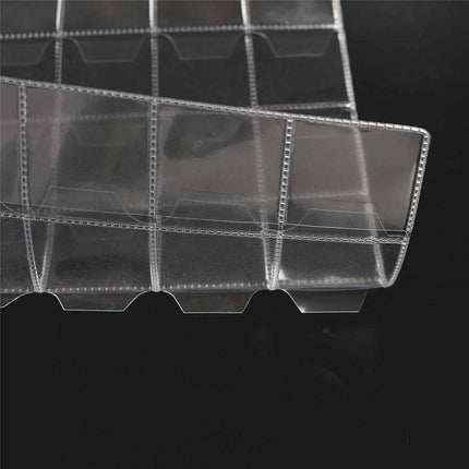 10PCS 30 Pockets Coin Holders Folder Pages Collection Album Storage Book Sleeve - Aimall