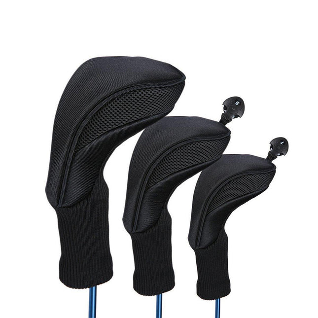 Premium Golf Club Head Cover Wood Club Protector Durable Golf Supplies Cover Cap