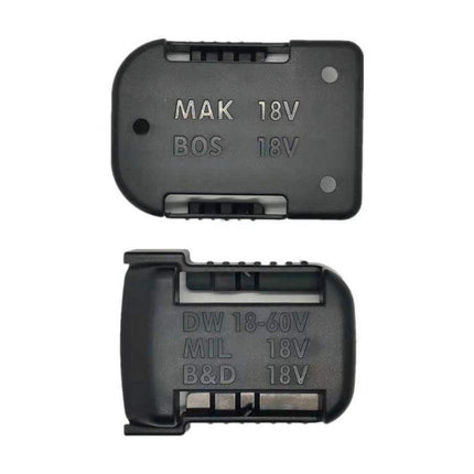 5pcs Battery Protective Cover with Belt Clip Plastic Wrap for Secure Storage