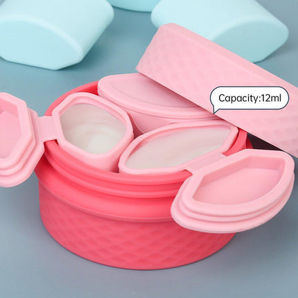 Silicone Jewelry Storage Box Portable Travel Packaging Outdoor Organizer