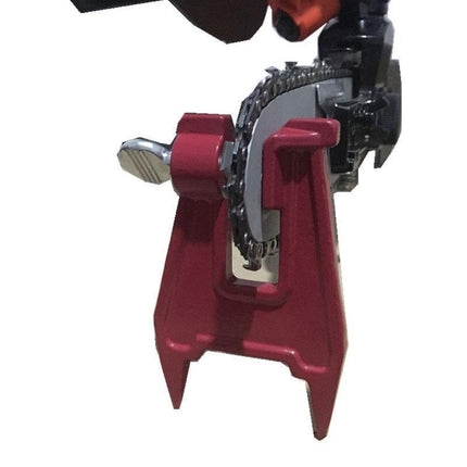 Chainsaw Bar Chain Stump File Vice For All Makes Universal Sharpening Tool Part - Aimall