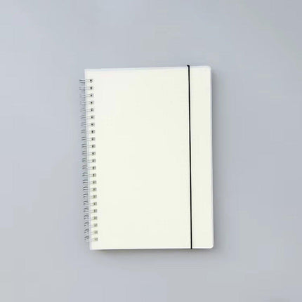 10pcs Spiral Notebook A6 Size Coil Bound Lined and Grid Pages School Office Use