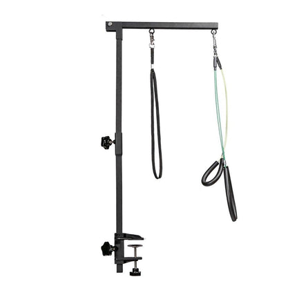 Adjustable Pet Grooming Arm with Clamp for Dog Cat Bath Table Bracket Clamp - Aimall