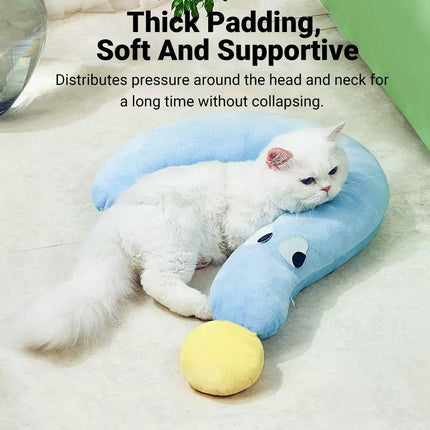 Soft Plush Pet Pillow for Dogs Cats Sleeping Cuddle Pillow Comfort Cushion