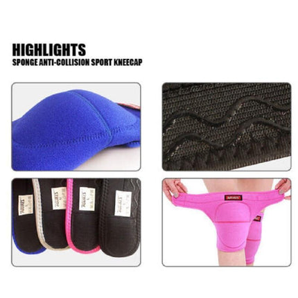 AOLIKES® Knee Pad Crashproof Antislip Brace Leg Sleeve Protector Guard Support M - Aimall