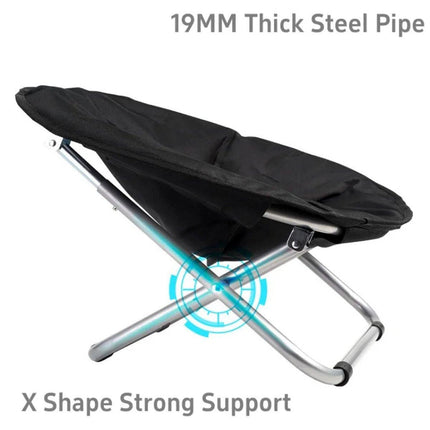 Folding Pet Bed Chair Portable Round Dog Bed Cat Bed Cushion for Pets Indoor Use