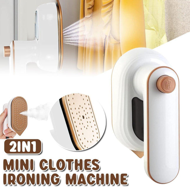 Mini Electric Iron Handheld Rotary Folding Clothes Steamer Home Ironing Machine
