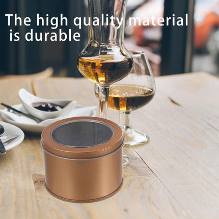 10pcs Open Window Cake Tin Box Bakery Biscuit Packaging Storage Tin Box Set