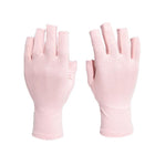 Brace Arthritis Hand Compression Gloves fingerless gloves Pain Relief Pink - Aimall