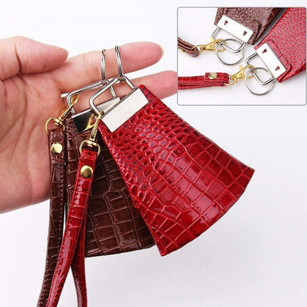 50X 27MM DIY Craft Key Fob Keychain Hardware With Plier Wristlets Tail Clip Gift