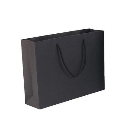 25X Kraft Paper Bags Gift Shopping Bag Carry White Pink Black Bag With Handles