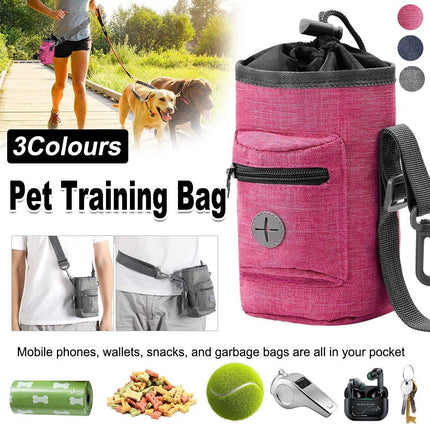 Pet Training Bag Dog Out Portable Snack Bag Dog Walking Bag Garbage Pickup Bag