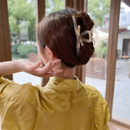 Oversized Hair Claws Shark Clip Women Elegant Ponytail Hairpin Hair Accessories - Aimall