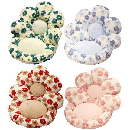 Cute Soft Seat Cushion Flower Shaped Lazy Sofa Pad for Office Chairs and Home Use