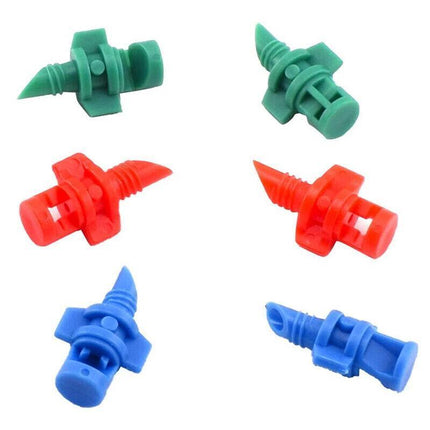 50PCS Micro Spray Jets 90-360d Watering Misting Nozzle Sprinkler Irrigation - Aimall