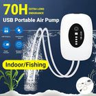 USB Rechargeable Portable Fish Oxygen Pump Silent Battery Aerator Dual-purpose
