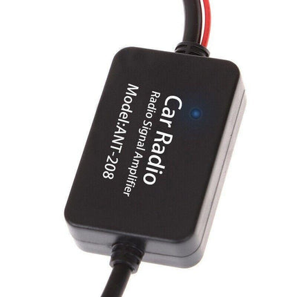 Car Hidden Aerial Radio Antenna Signal Booster Amplifier Strengthen 25db 12V AU - Aimall