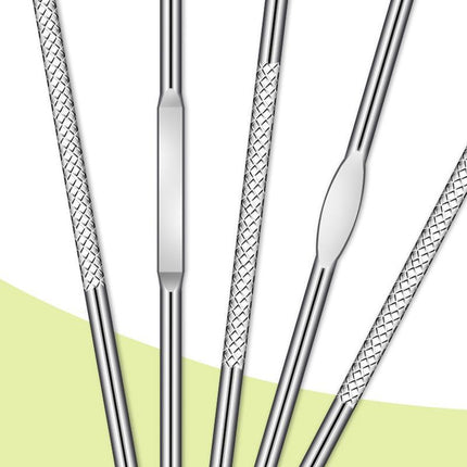 9PCS Blackhead Remover Extractor Tool Pimple Blemish Popper Comedone Kit Clip - Aimall