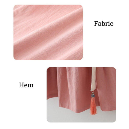 Traditional Chinese Hanfu Dress Set for Girls Cheongsam Outfit Spring