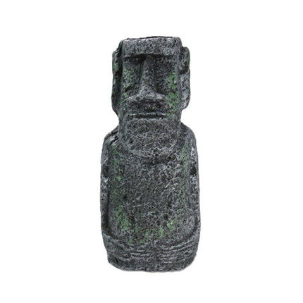 Easter Island Aquarium Ornaments Roman Antique Resin Statue Reptile Decoration