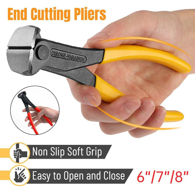 Nail Puller Nail Remover Tool Cutting Pliers Carpenter Tools End Cutting Pliers