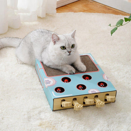 Multifunctional Cat Toys Corrugated Scratch Board for Cats and Hamsters Fun Toy