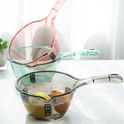 6pcs Household Kitchen Plastic Ladles Durable Cooking Utensils for Soup Serving