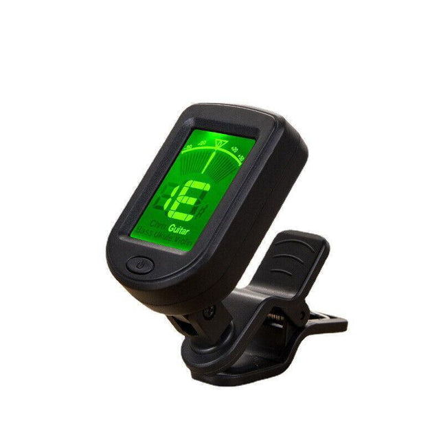 Tuner Guitar Violin Ukelele Bass Tuner Multifunction Lcd Electronic Clip Digital - Aimall