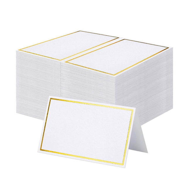 200pcs Guest Seat Name Card Writable Table Message Card Wedding Party Place Card