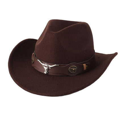 STweed Hat Ethnic Style Jazz Cap Bowler Hat Sun Hat for Men Women Summer Fashion