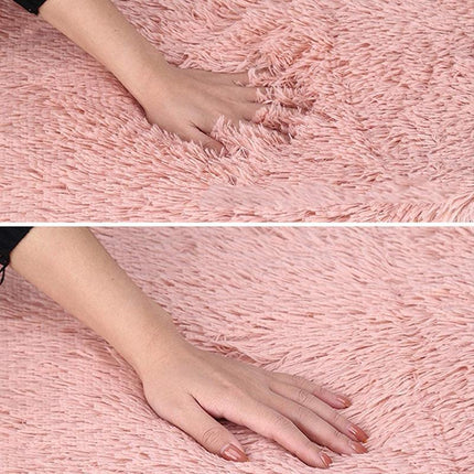 Dog Blanket Pet Cat Mat Puppy Warm Soft Plush Washable Reusable Calming Bed - Aimall