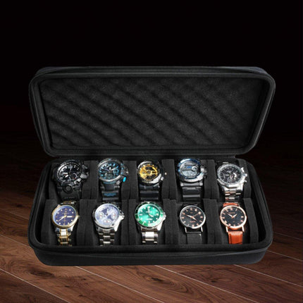 Ten Slots Watch Storage Box Shockproof Mechanical Smart Watch Organizer Case