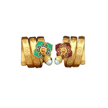 New Chinese Retro Flower Ring Delicate Elegant Design Fashion Jewelry