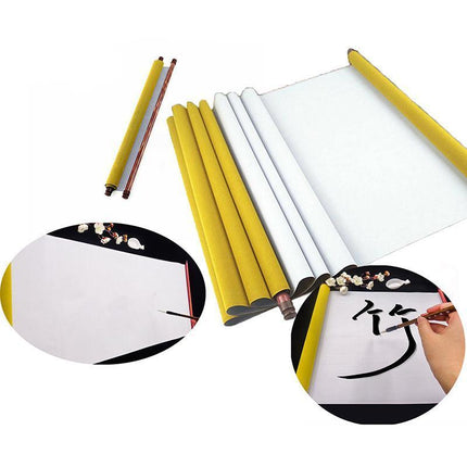 2-3PCS Chinese Magic Cloth Water Paper Calligraphy Fabric 1.4m Reusable Practice - Aimall