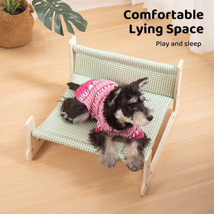 Cat Fabric Chair Bed Washable Recliner Portable Puppy Sleeping House Nest Chiar