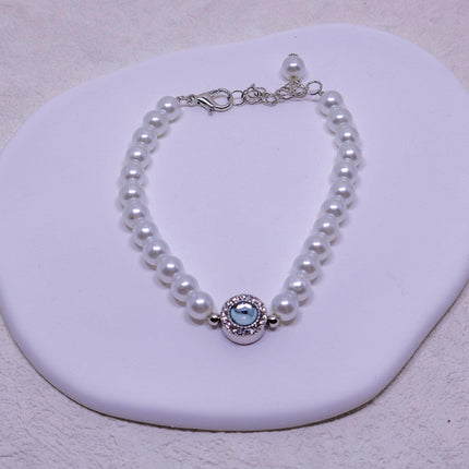 Delicate Pearl Bracelet Elegant Pearl Strand Jewelry for Women Classic Accessory