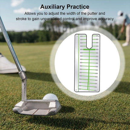 Golf Putting Mirror Swing Trainer Indoor Practice Accessories Training Aid