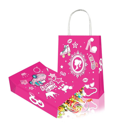 Barbie Kraft Bag With Rope
