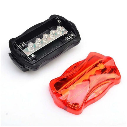 2x Front Rear Bike Light LED Bicycle Tail Lights Waterproof Flashlight Headlight - Aimall