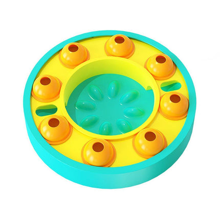 Interactive Slow Feeder Toy for Dogs Cats Pet Puzzle Hidden Treat Food Dispenser